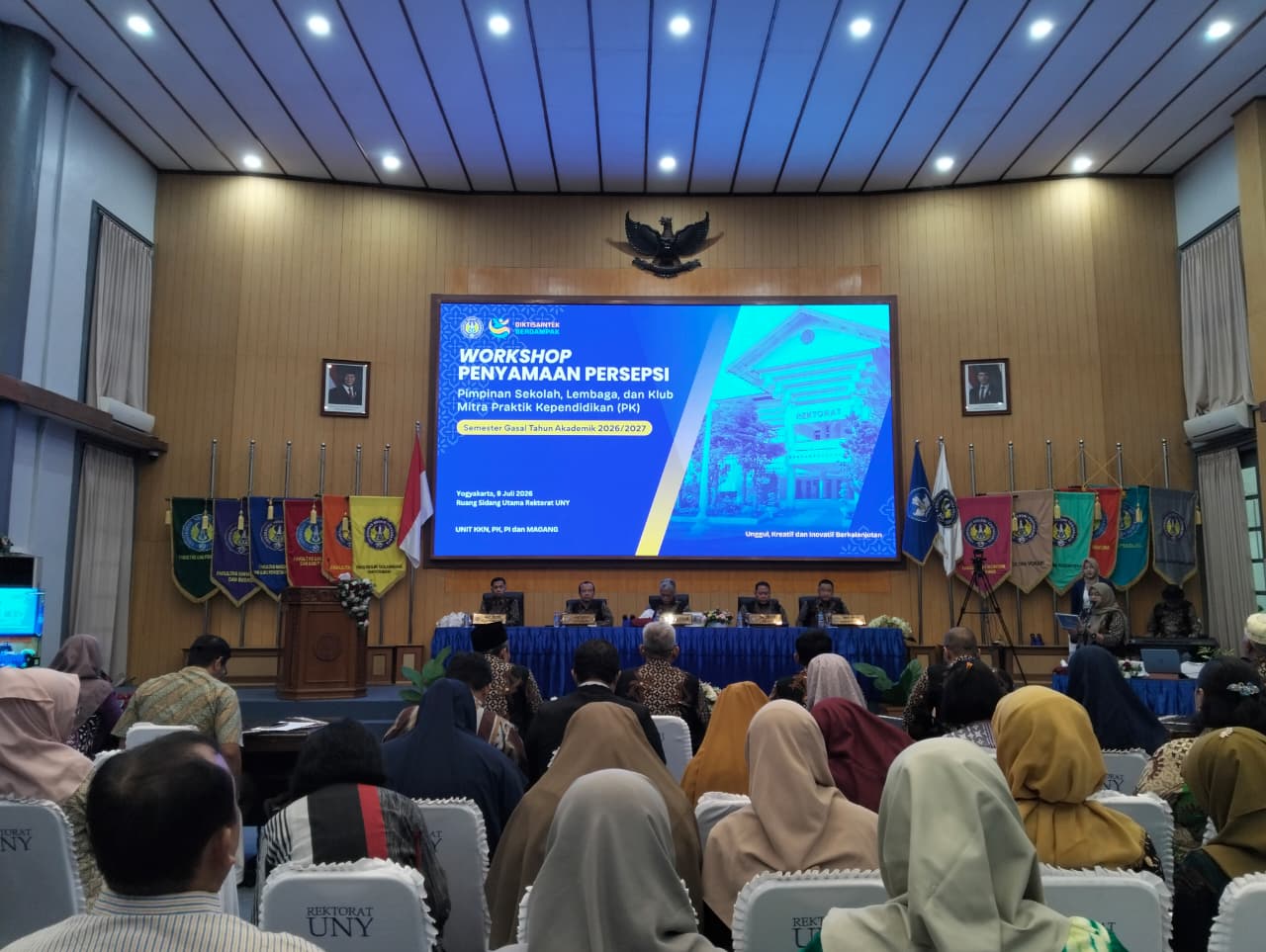Hadir dalam Workshop Mitra Praktik Kependidikan, Kepala MTsN 9 Bantul Tekankan Pentingnya Kolaborasi Pembentukan Karakter Murid